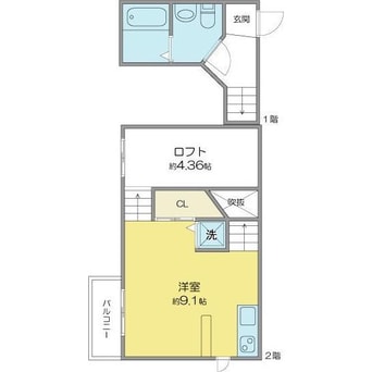 間取図 RadIAnce守山