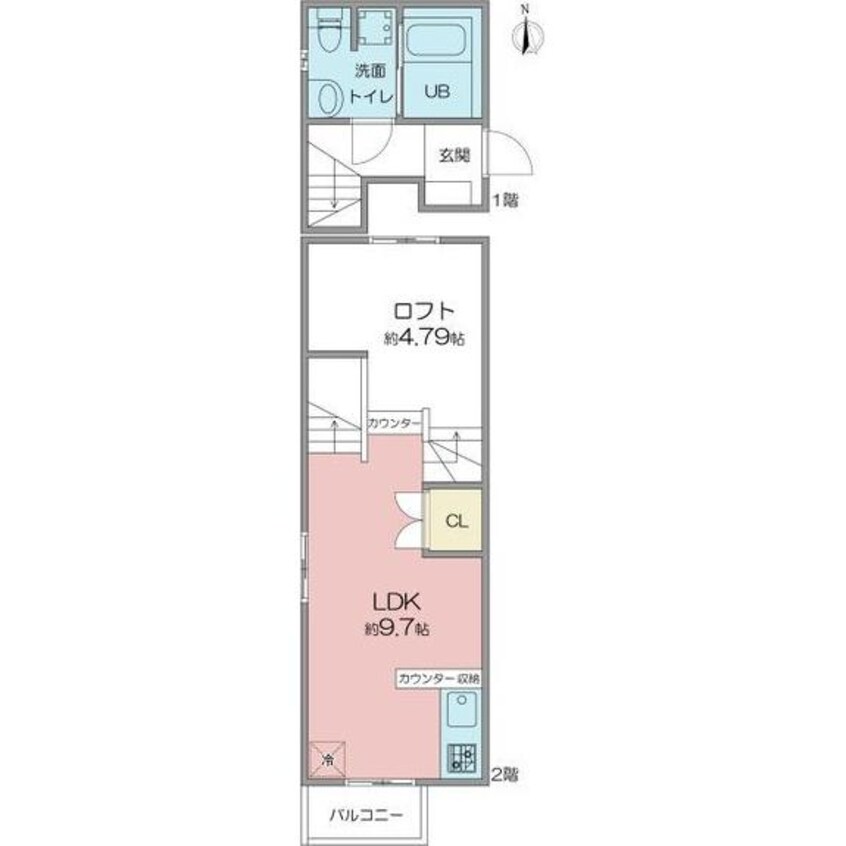 間取図 RadIAnce守山