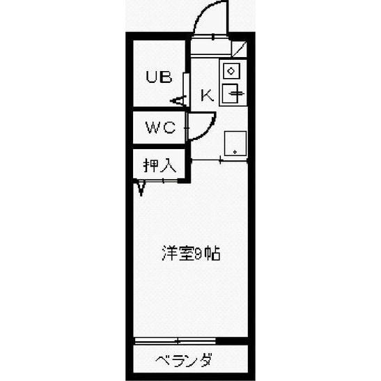 間取り図 サニー瓢箪山