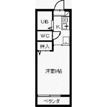 間取図 サニー瓢箪山