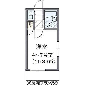 間取図 Libellula瓢箪山