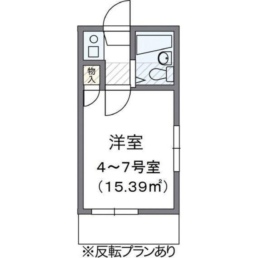 間取図 Libellula瓢箪山
