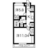 Blumen Garten 2Kの間取り