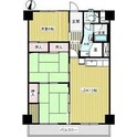 森孝西住宅　1号棟の間取図