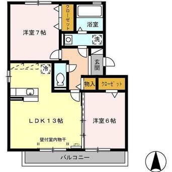 間取図 グラン・シャリオ