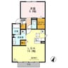 エーデルワイス苗代 1LDKの間取り