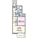 ラフィーネ晴丘の間取図
