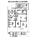 ジブリパーク　ノースハウスの間取図