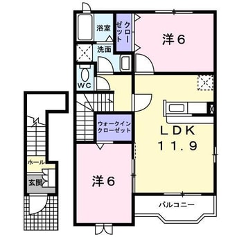 間取図 ラフィネ