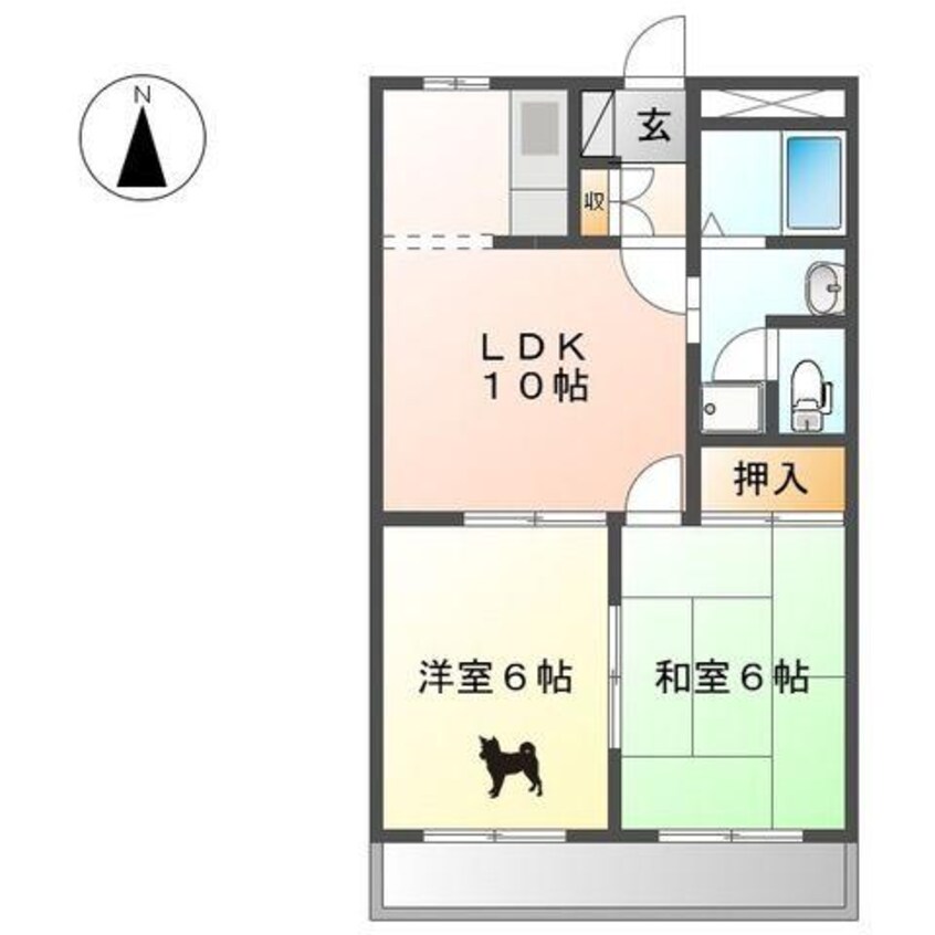 間取図 トゥインクル