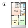 トゥインクル 2LDKの間取り