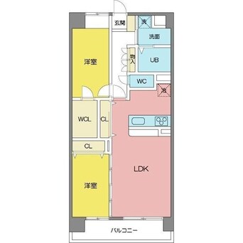 間取図 アヴェニールN棟