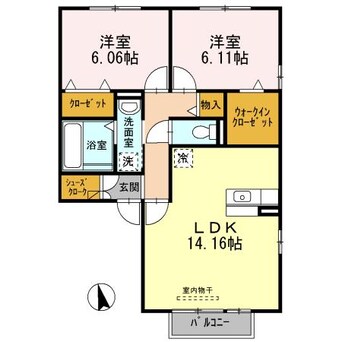 間取図 アルカディア永森