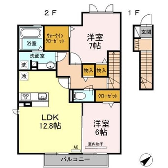 間取図 オー シャンⅡ