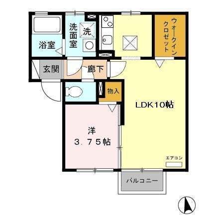 間取り図 カーサ ブランカ 