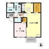 カーサ ブランカ  1LDKの間取り