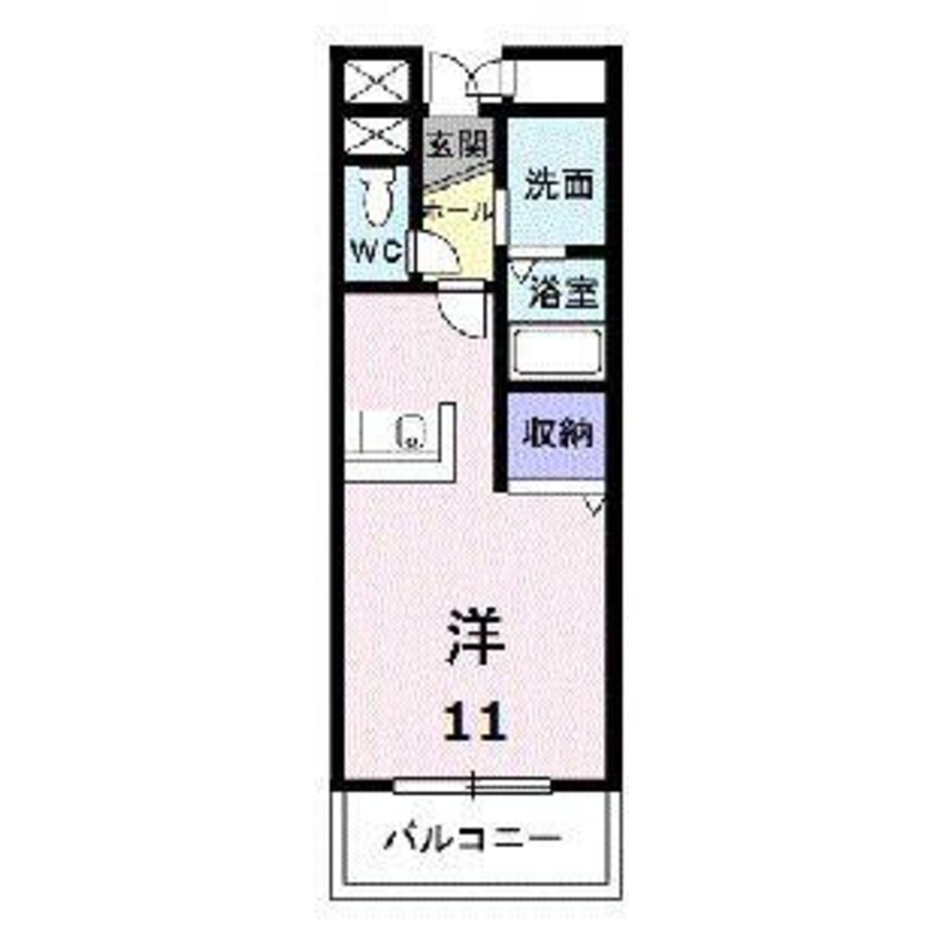 間取図 グリーンヒルズ