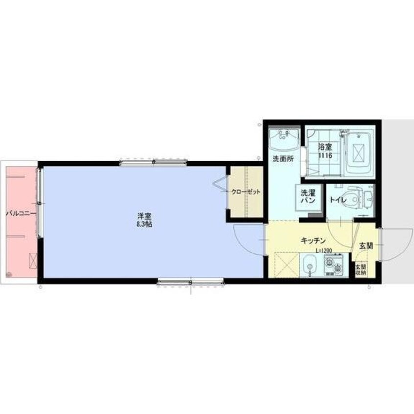 間取図 グリーンハイツ