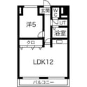 パールアベニュー223の間取図