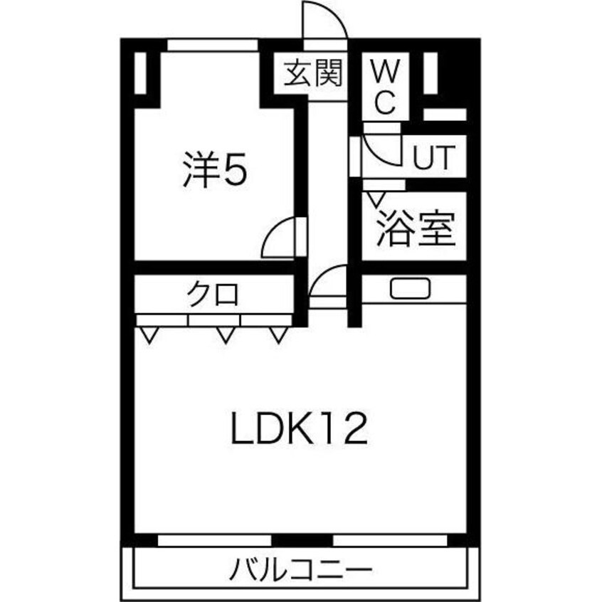 間取図 パールアベニュー223