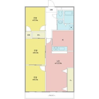 間取図 プレステージ