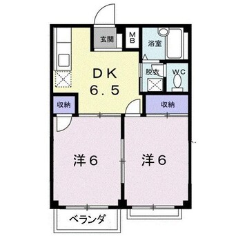 間取図 ハイツグリーンヒル