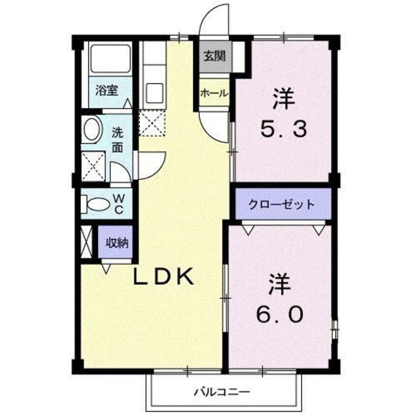間取図 パイングロウブＴＭ
