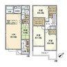 桜坂2丁目戸建 4LDKの間取り