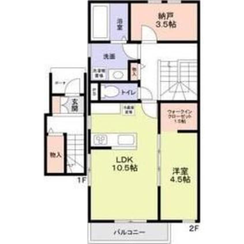 間取図 守山区守山三丁目新築計画B棟(東)