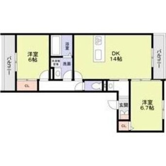 間取図 守山区守山三丁目新築計画A棟(西)