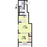 アルト小幡中 1LDKの間取り