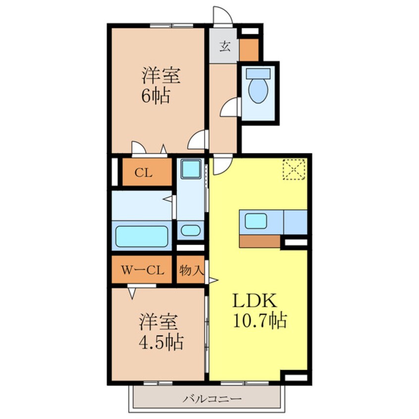 間取図 レクエルド