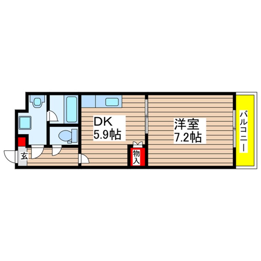 間取図 スタジオスクエア大須