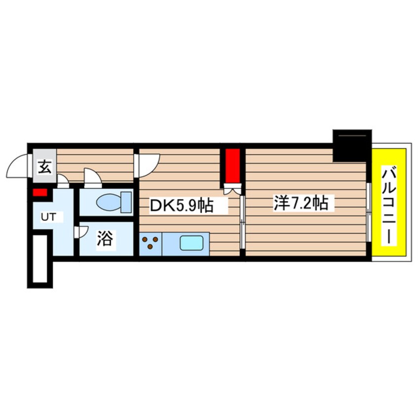 間取図 スタジオスクエア大須