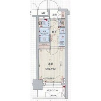 間取図 プレサンス大須観音駅前サクシード