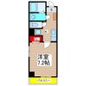 京屋ビル 1Kの間取り