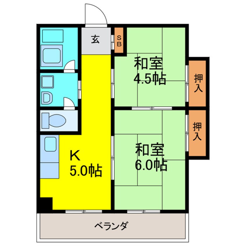 間取図 光菱ビル