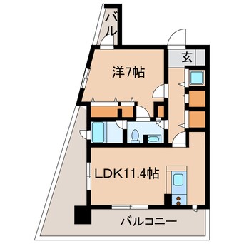 間取図 ヴァリエ東別院