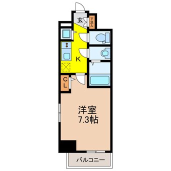 間取図 エスリード上前津セレーノ