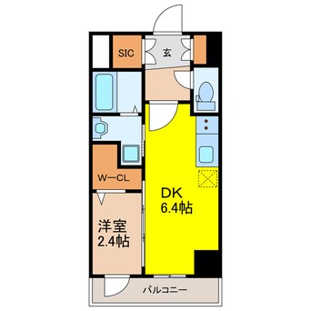 間取図 エステムコート名古屋葵