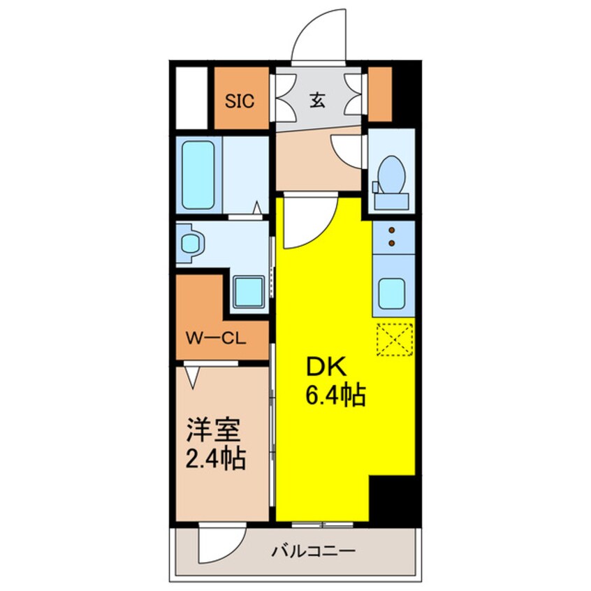 間取図 エステムコート名古屋葵