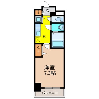 間取図 エスリード上前津テルツェ