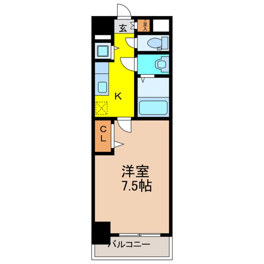 間取図 エスリード上前津テルツェ