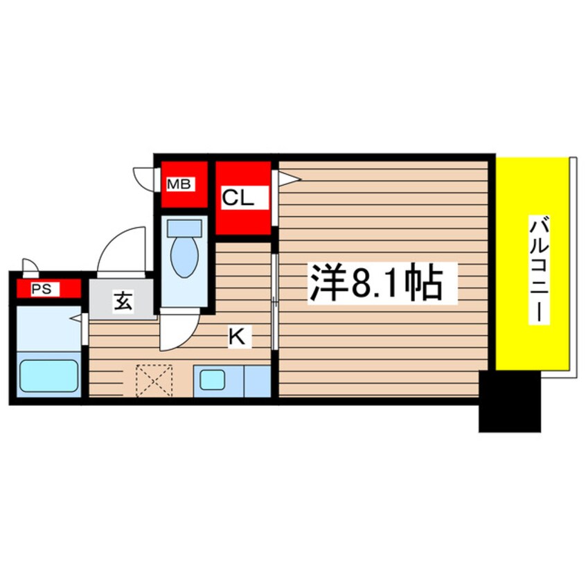 間取図 サンシャイン上前津