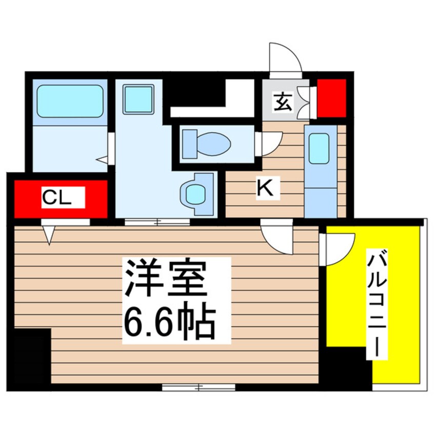 間取図 メイクス上前津Ⅲ