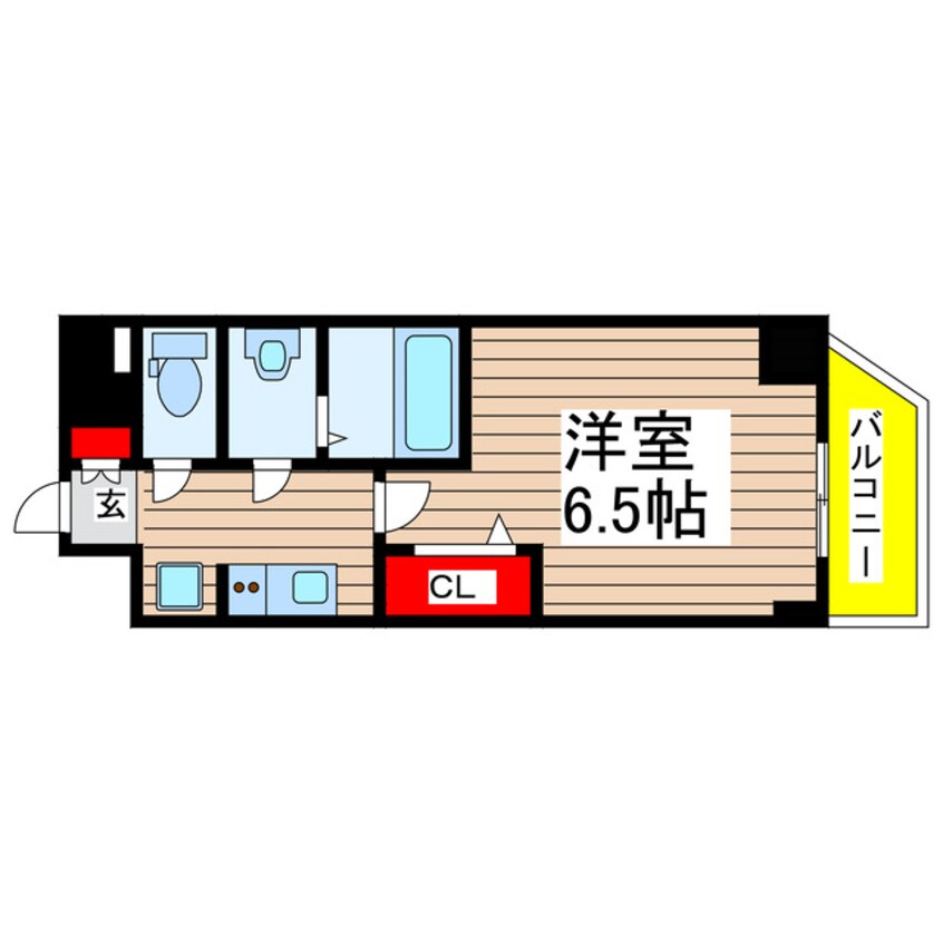 間取図 メイクス上前津Ⅲ