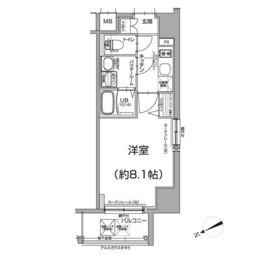 間取図 エスリード名古屋東別院