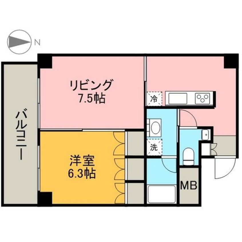 間取図 TACHIBANA BOX24