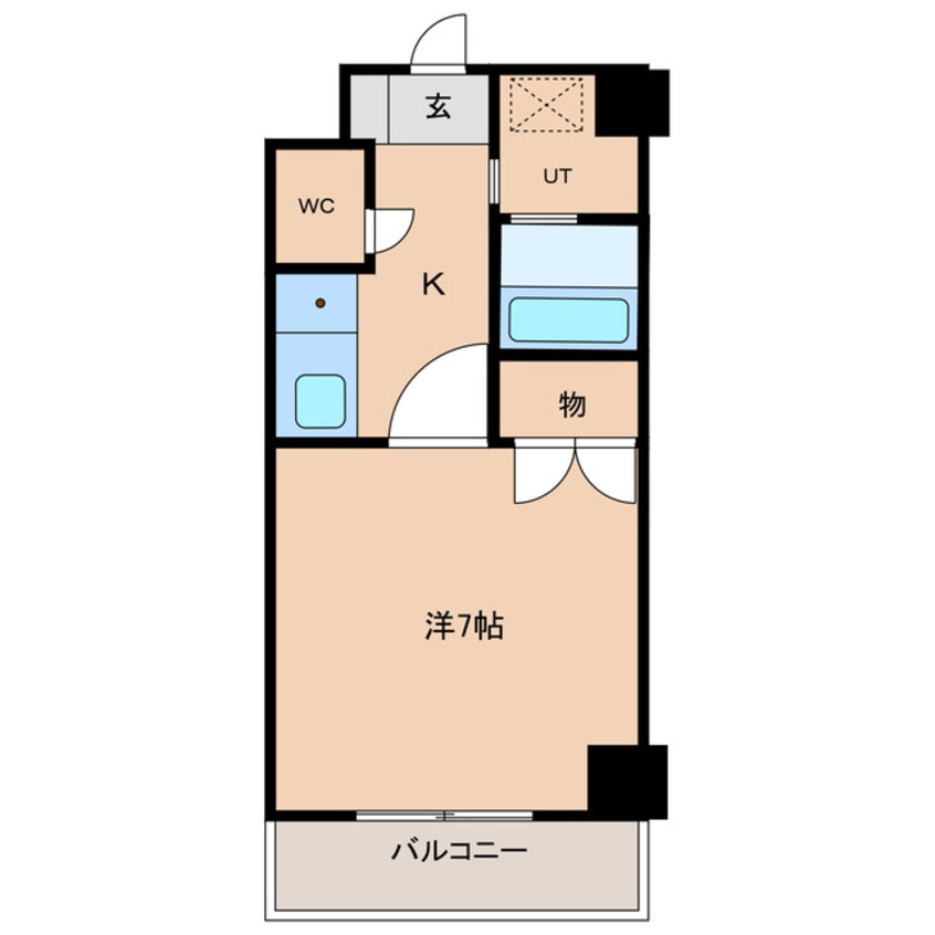 間取図 セントラルウイング