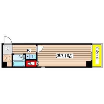 間取図 キャピタル上前津